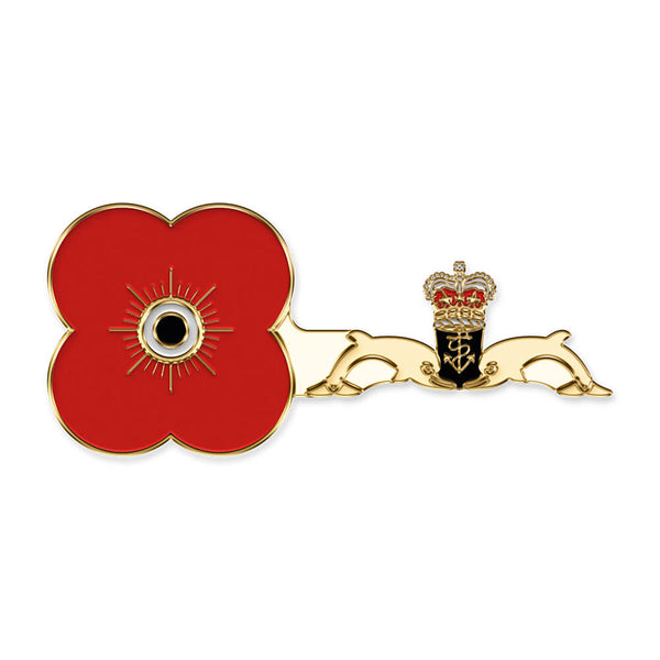 poppyscotland submarine service pin badge r18