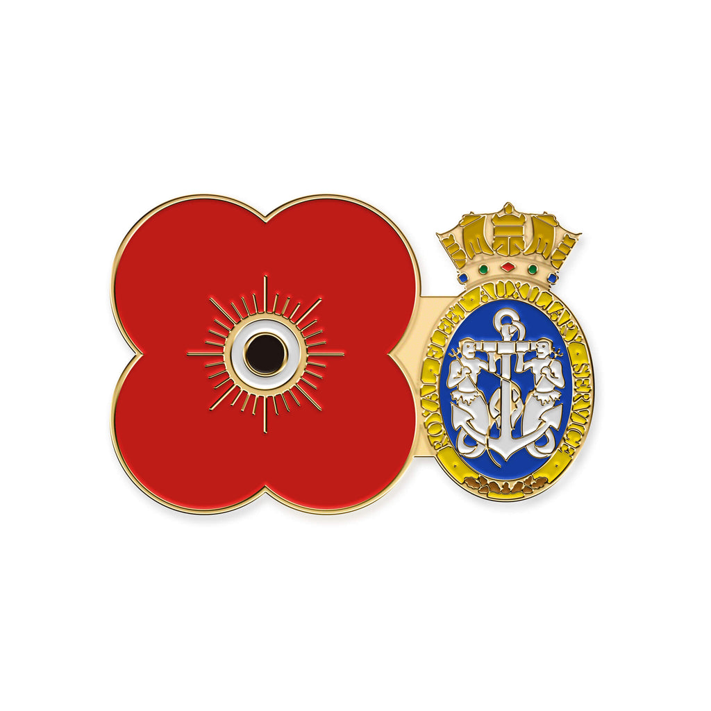 Pin Badge Royal Fleet Auxiliary R37 Poppyscotland