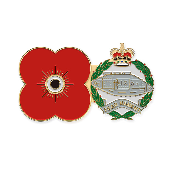Pin Badge Royal Tank Regiment R30 Poppyscotland