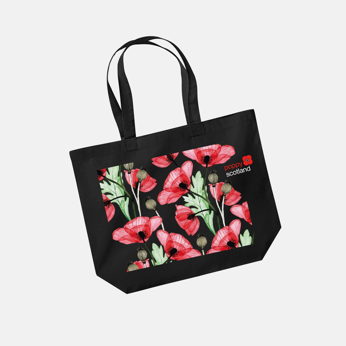 Organic Cotton Shopper Poppyscotland